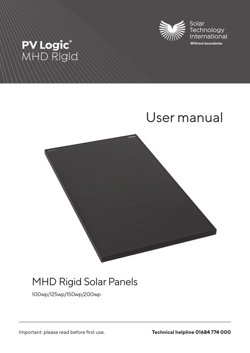 PV logic 100wp user manual
