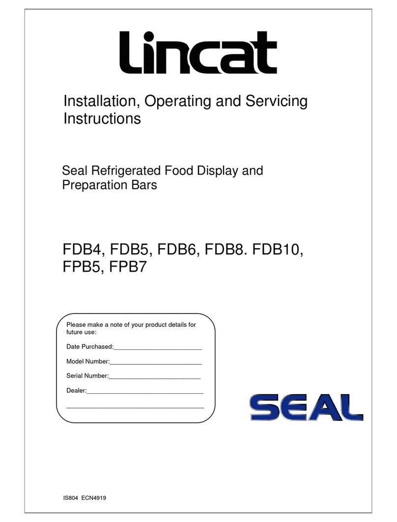 Lincat FDB4 Installation, operating and servicing instruction