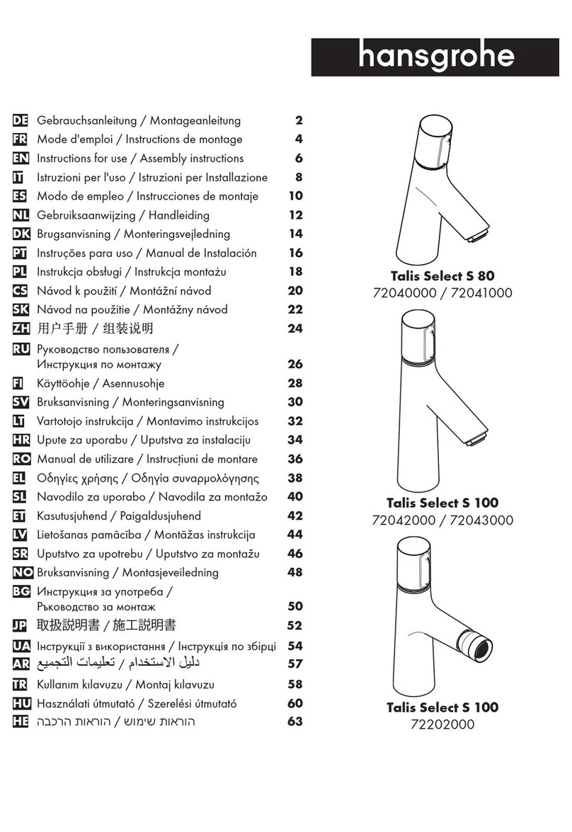 Comelit Talis Select S 80 72040000 Instructions for use/assembly instructions