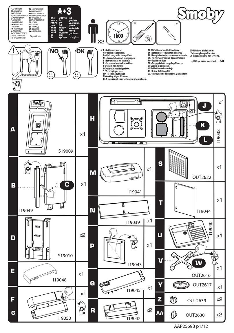Smoby 312308 manual