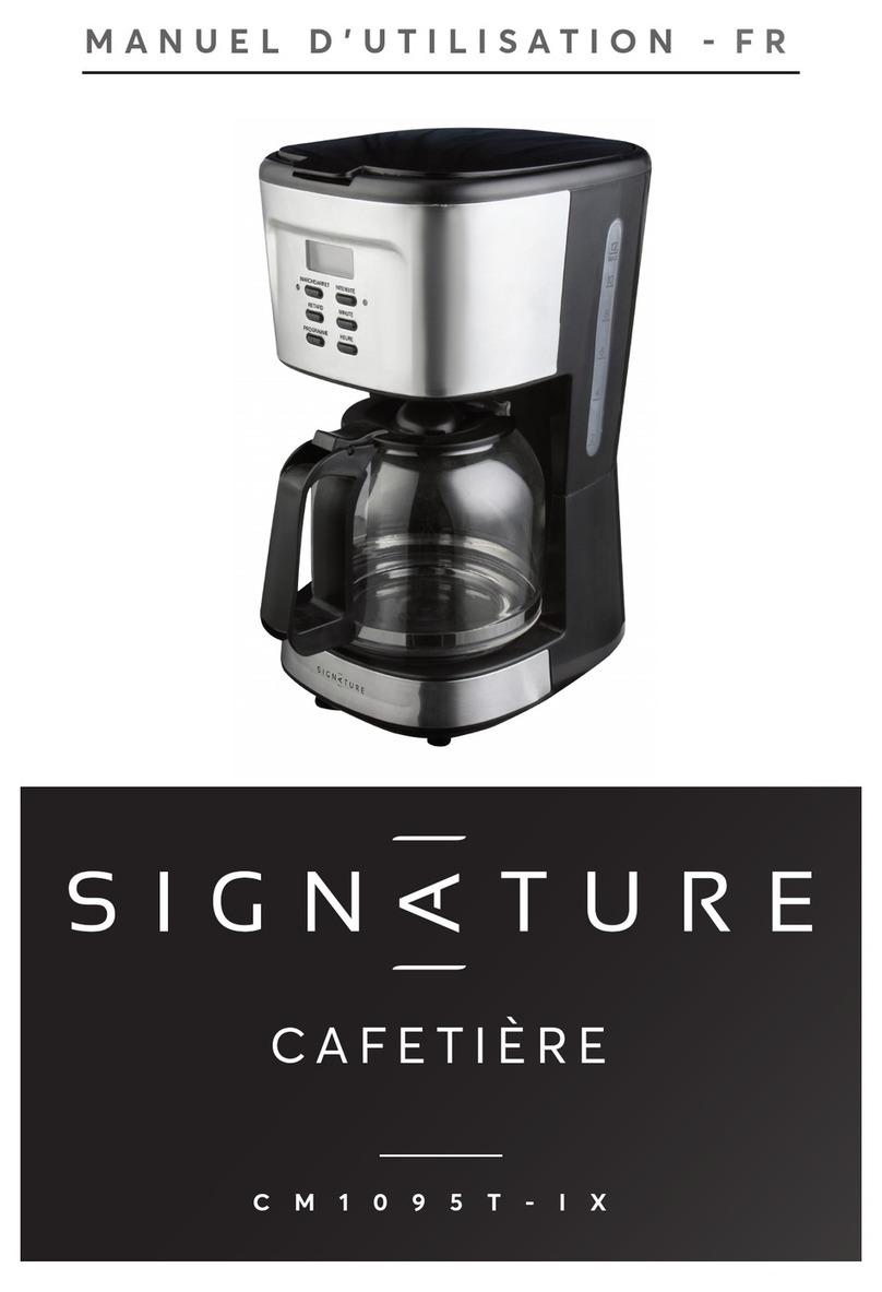 Signature CM1095T-IX Manual for use