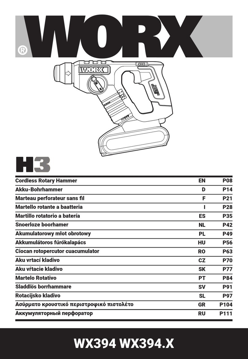 Worx H3 WX394.X User manual