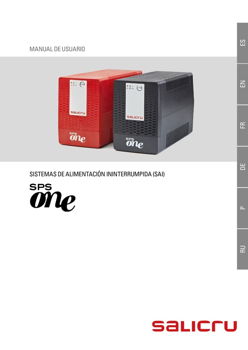 Salicru SPS One Series user manual