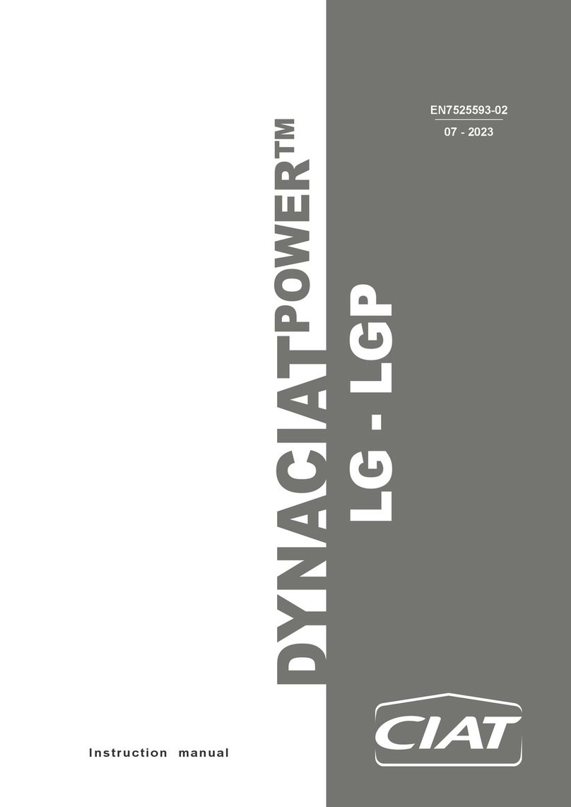 CIAT DynaCIAT LG instruction manual