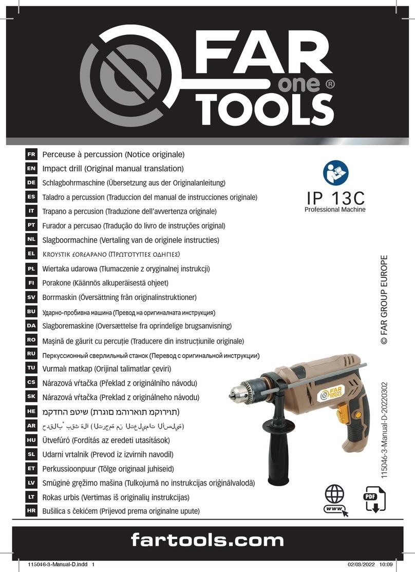 Far Tools IP 13C Original manual translation