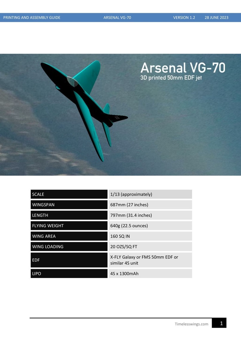 Timeless Wings Arsenal VG-70 Assembly guide