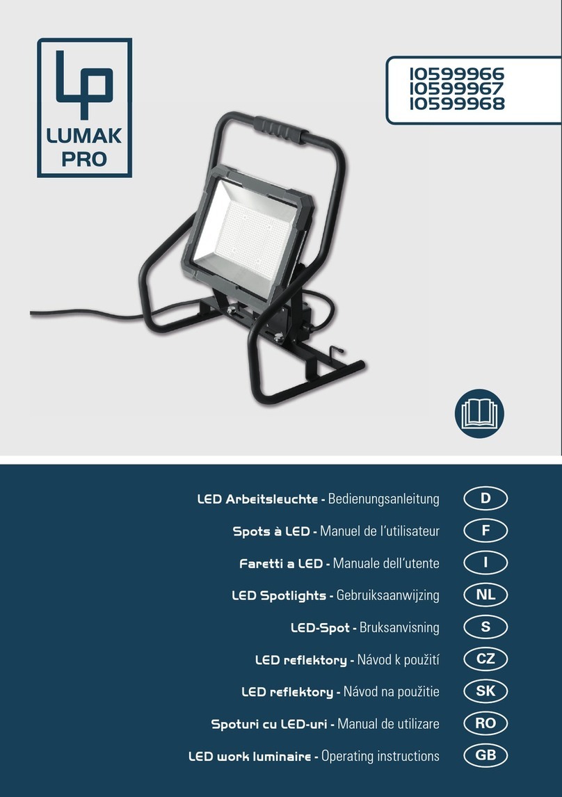 LUMAK PRO 10599966 operating instructions