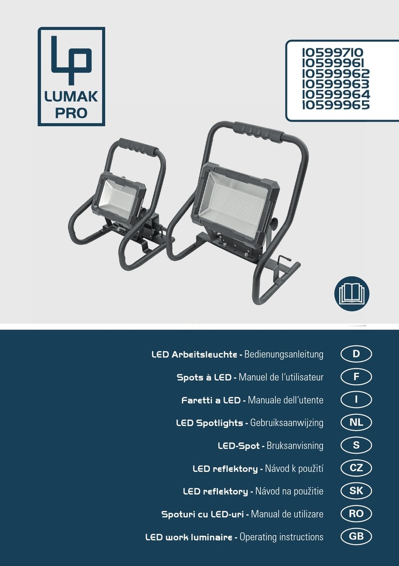 LUMAK PRO 10599710 operating instructions