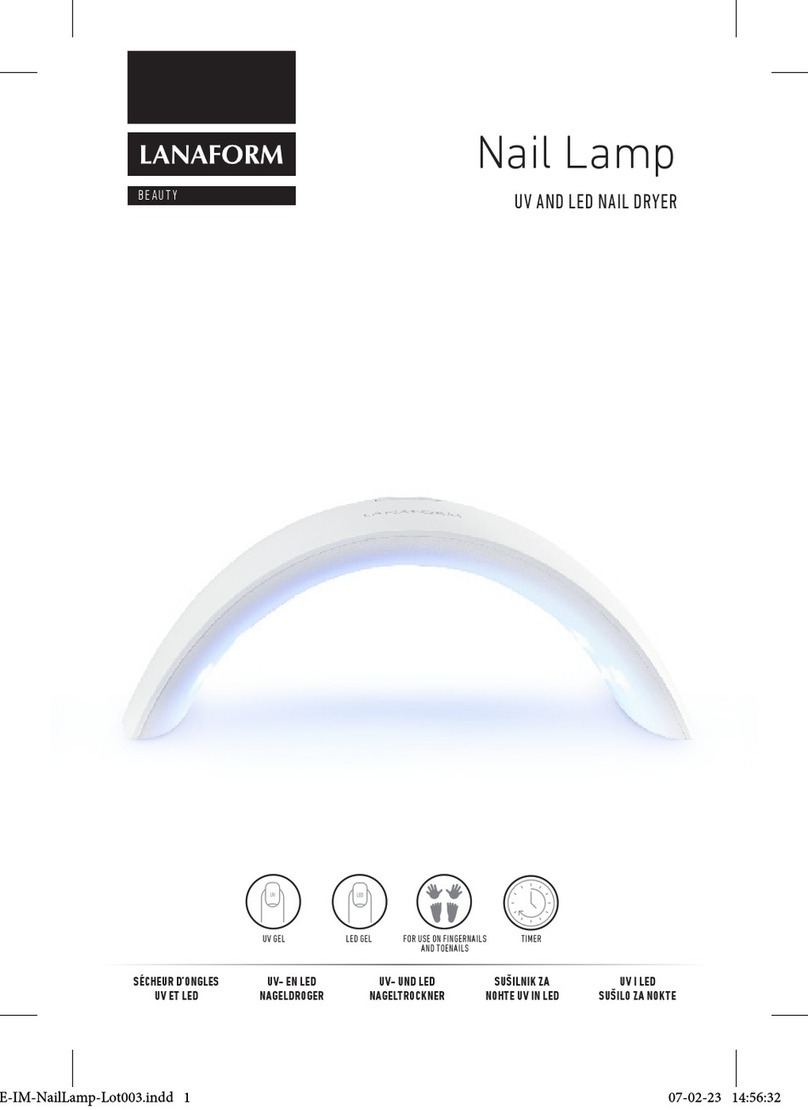 Lanaform Nail Lamp manual