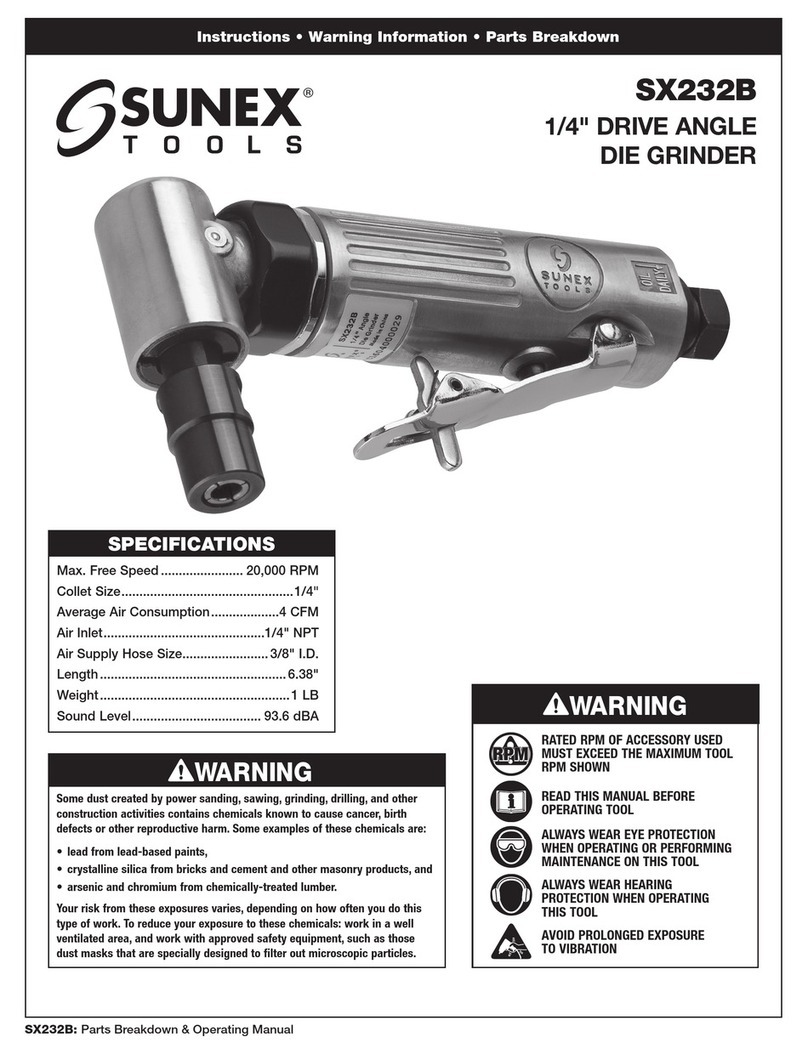 Sunex Tools SX232B instructions