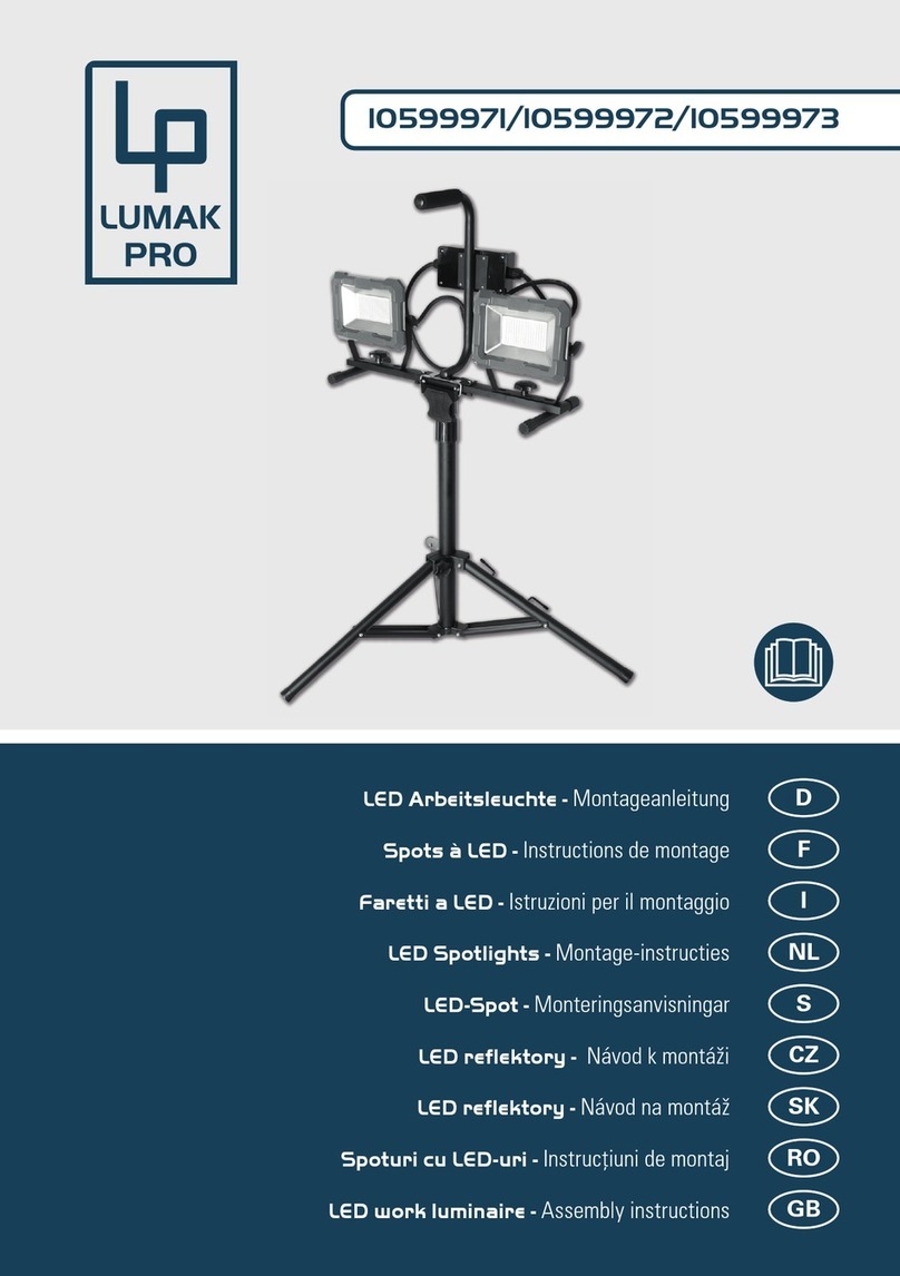 LUMAK PRO 10599971 Assembly instructions