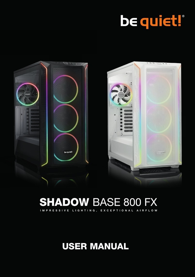 BE QUIET! SHADOW BASE 800 FX user manual