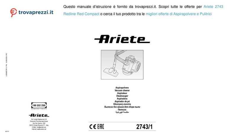 ARIETE 2743/1 manual