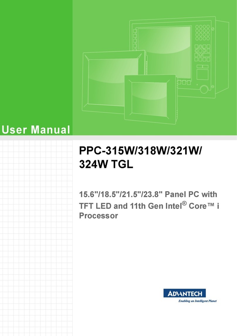 Advantech PPC-321W TGL user manual