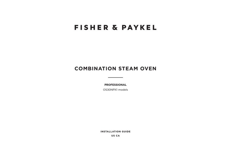 Fisher & Paykel OS30NPX1 installation guide