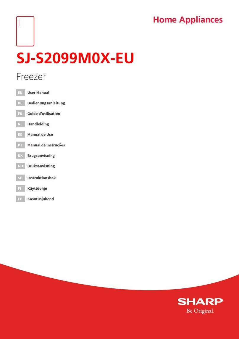 Sharp SJ-S2099M0X-EU User manual