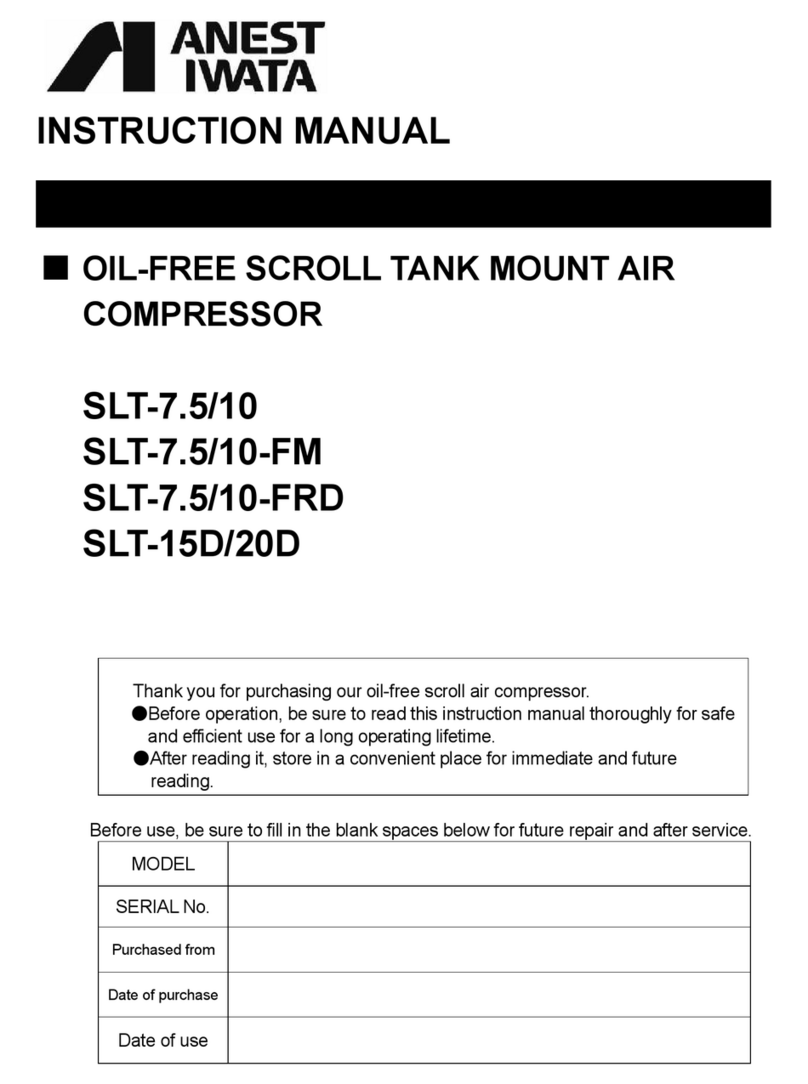 Anest Iwata SLT-7.5 instruction manual
