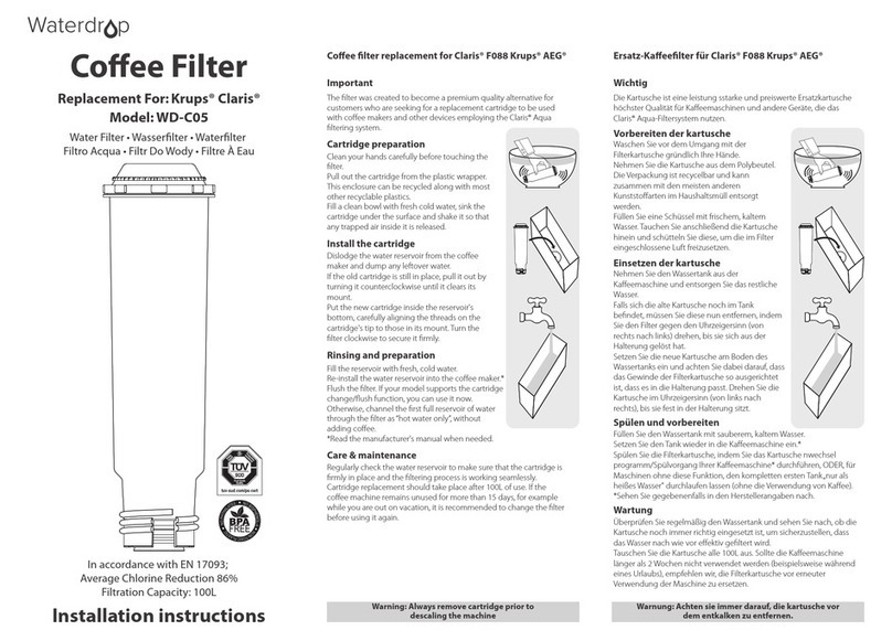 Waterdrop WD-C05 installation instructions