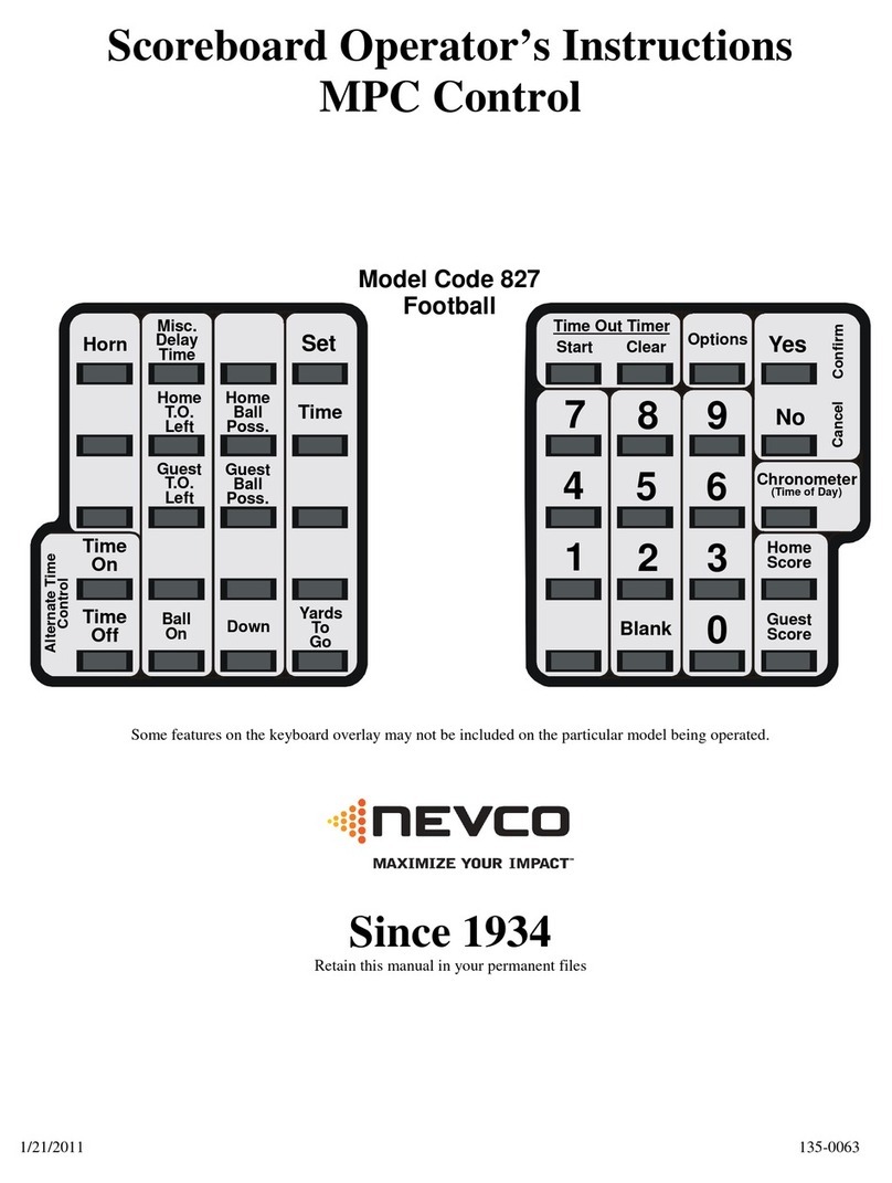 Nevco 827 Specifications