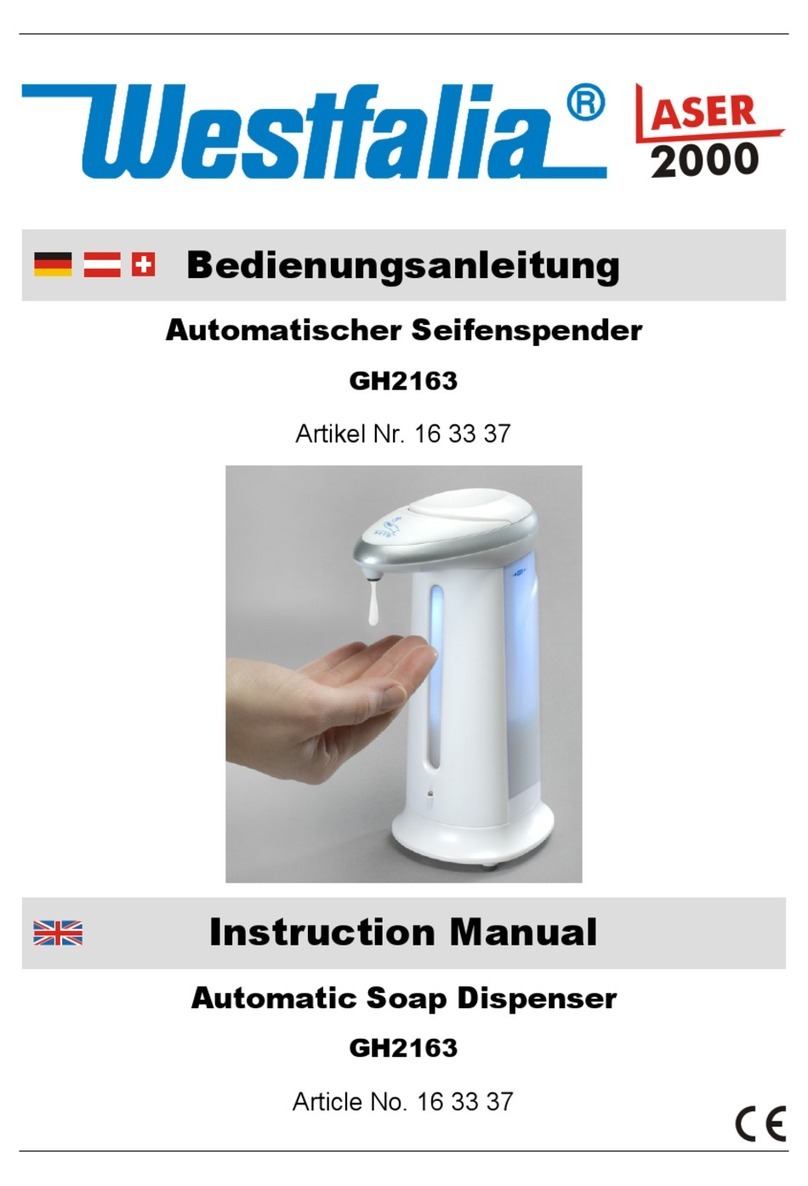 Westfalia GH2163 instruction manual