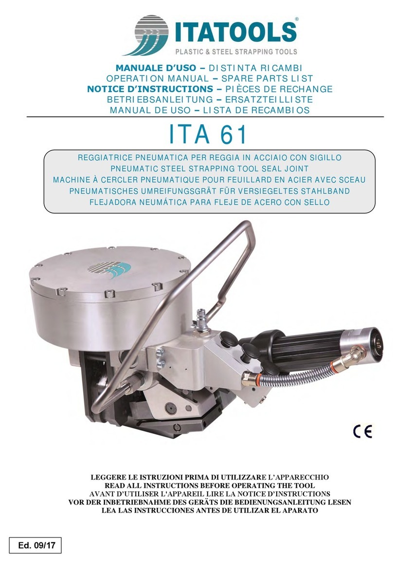 ITATOOLS ITA 61 Operation manual and spare parts list