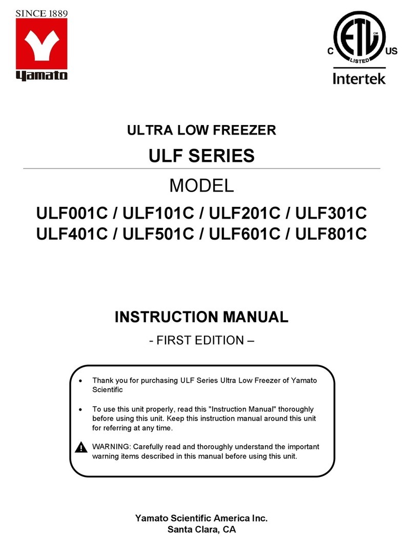 Yamato ULF001C instruction manual
