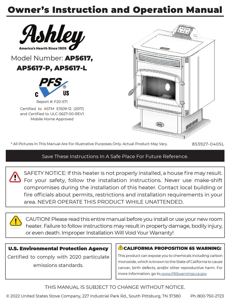 Ashley AP5617 Operation and maintenance manual