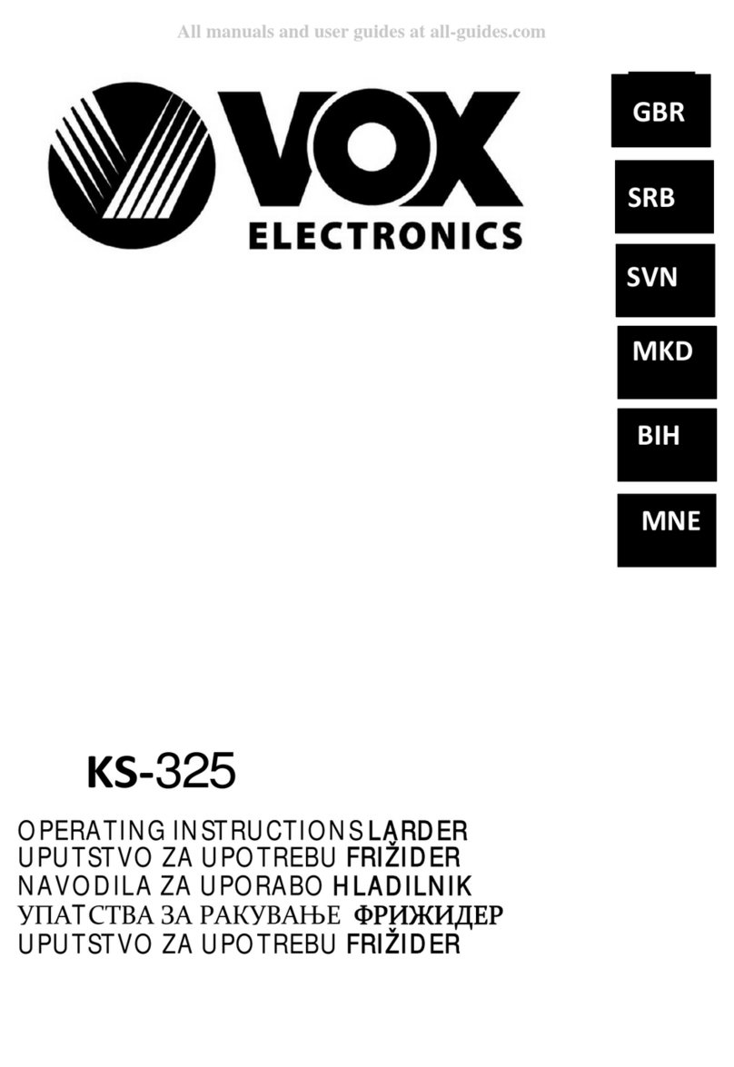 Voxx Electronics KS-325 operating instructions