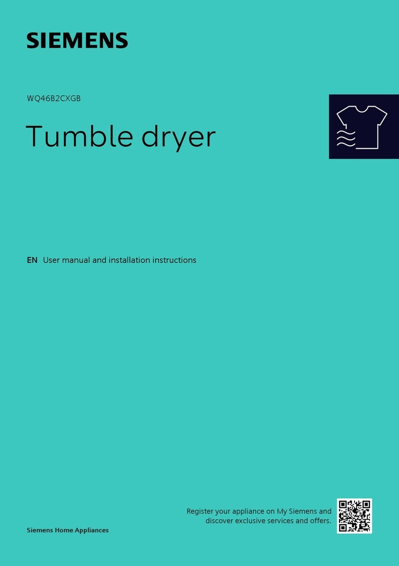 Siemens WQ46B2CXGB User manual