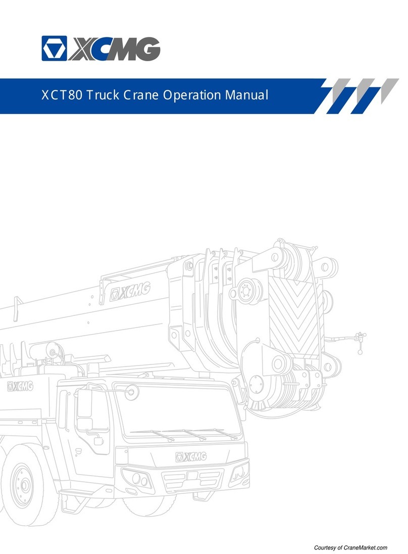 XCMG XCT80 Operation manual