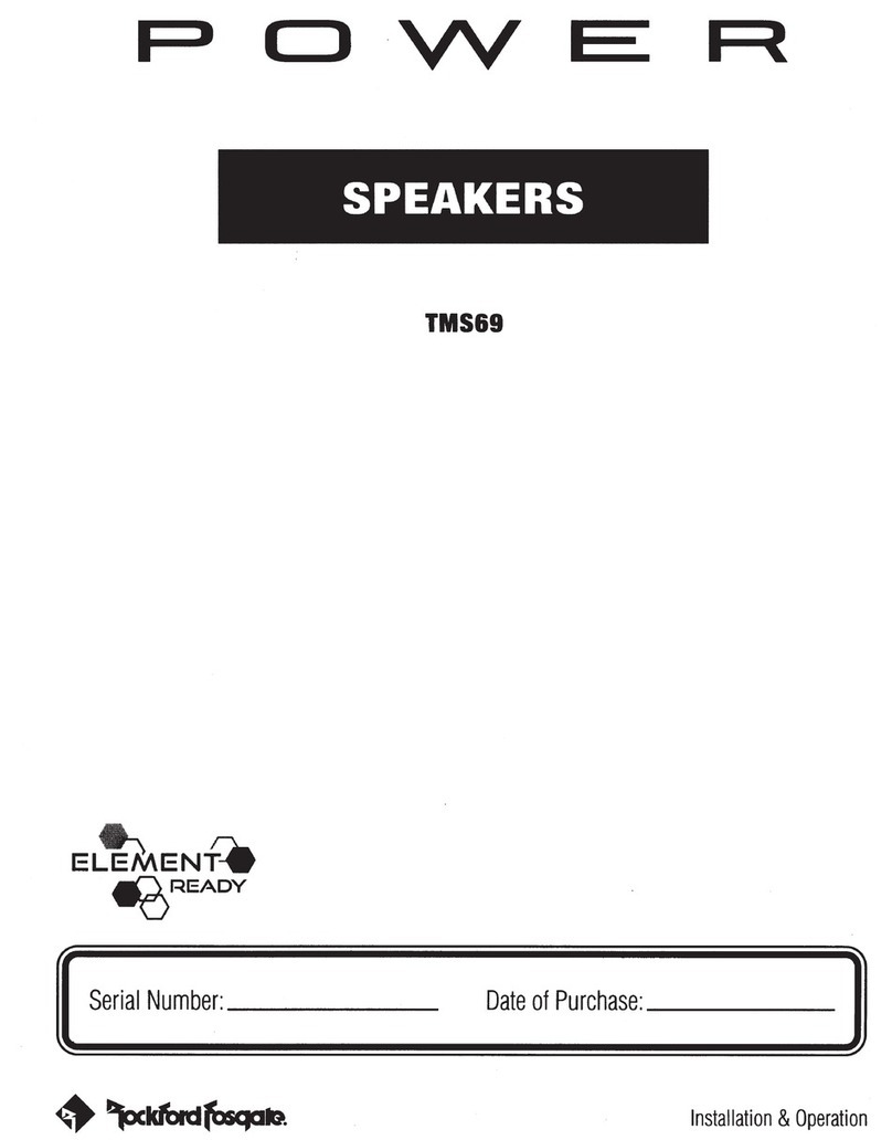 Rockford Fosgate TMS69 Guide