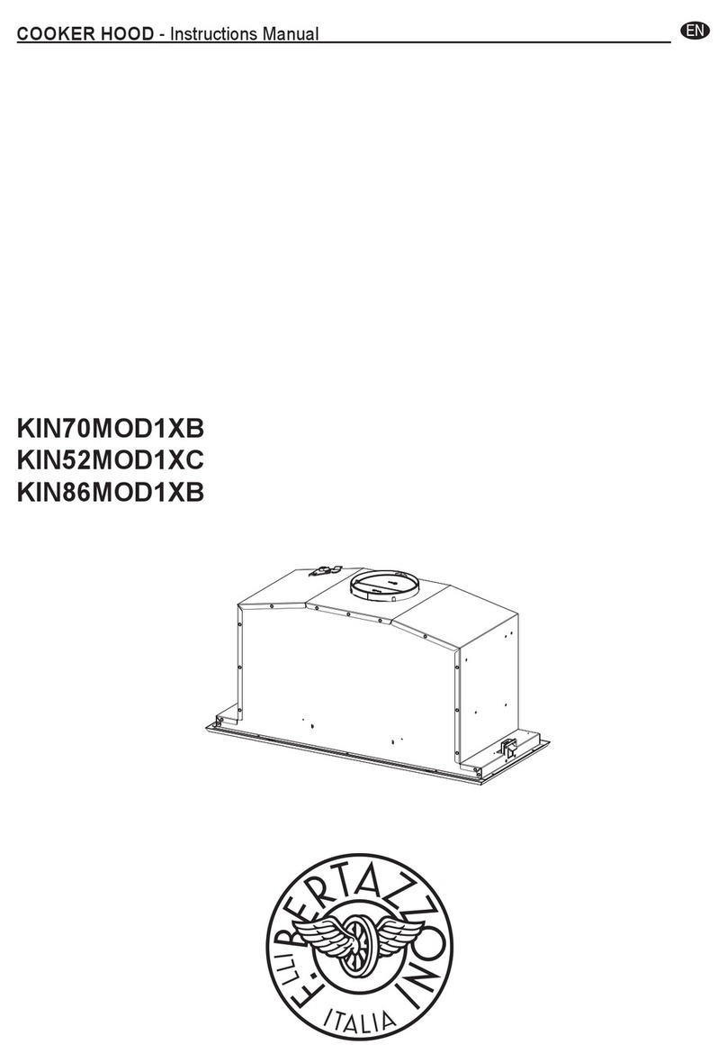 Bertazzoni KIN70MOD1XB User manual