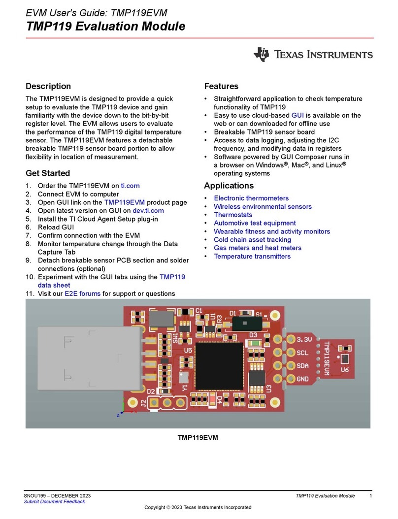 Texas Instruments TMP119 User manual Texas Instruments TMP119 User manual