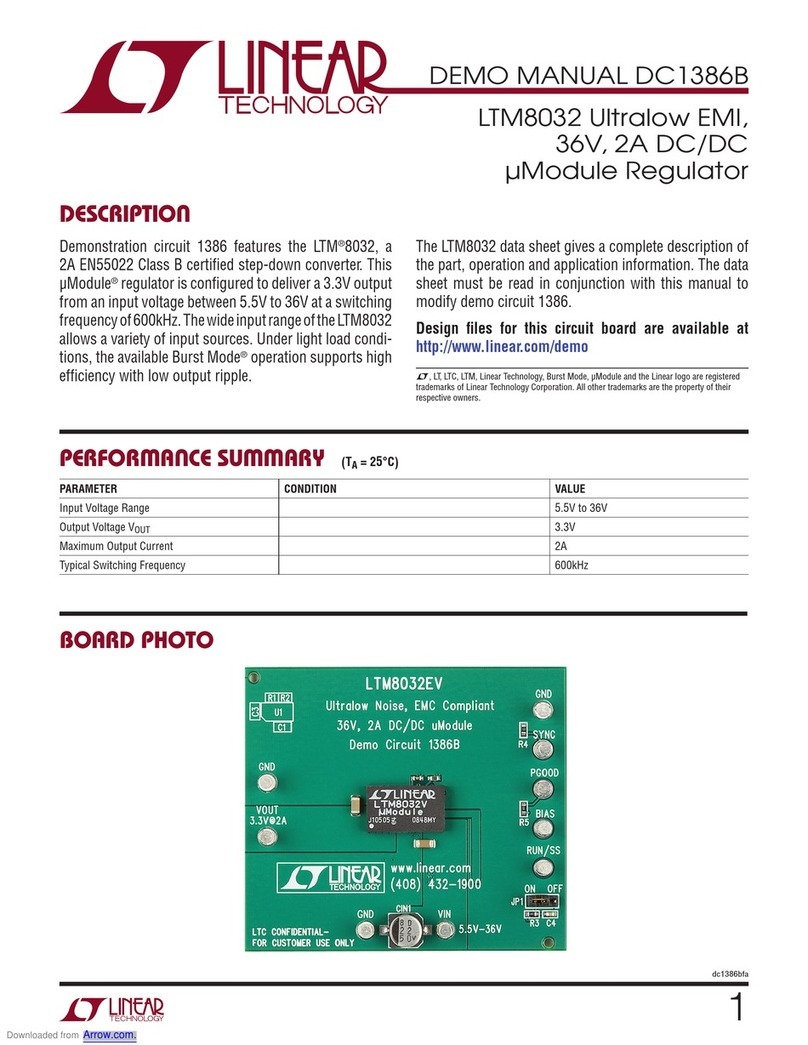 Linear Technology LTM8032 Quick setup guide