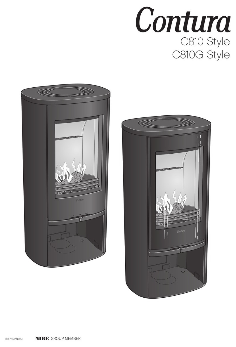 Nibe Contura C810G Style Installation