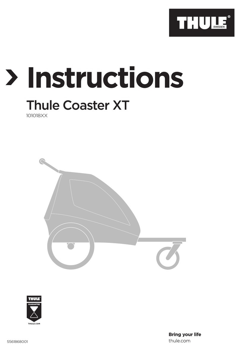 Thule Coaster XT 101018 Series User manual
