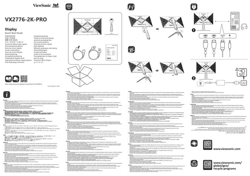 ViewSonic VX2776-2K-PRO-2 User manual