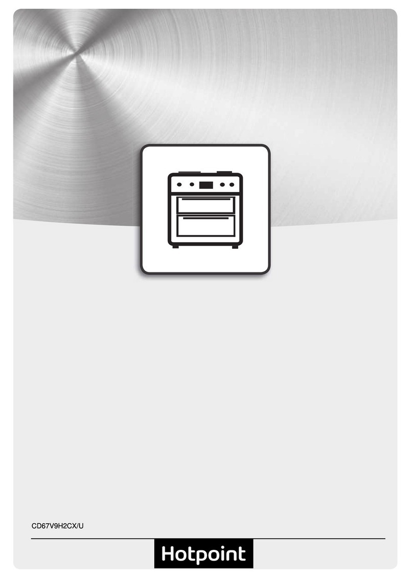 Hotpoint CD67V9H2CX/U User manual