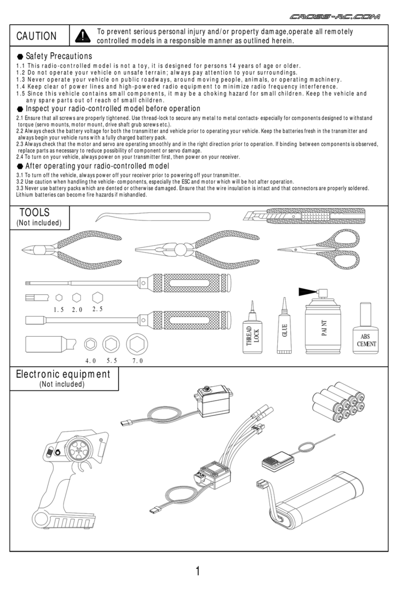 CROSSRC KR4 C Flagship 4x4 KIT manual