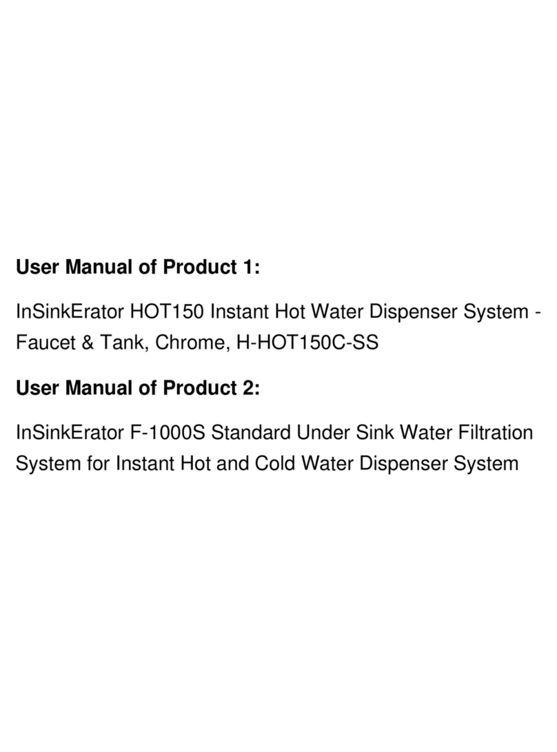 Emerson InSinkErator indulge Series owner's manual