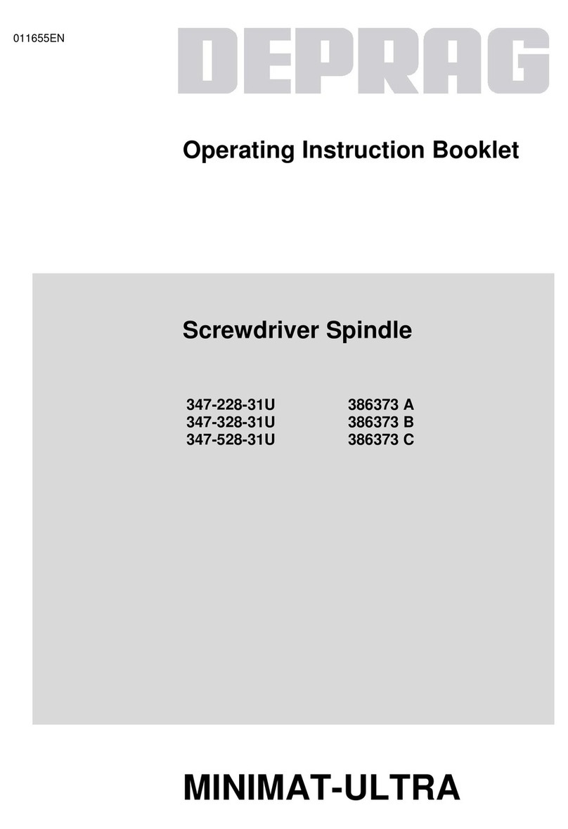 Deprag 347-228-31U User manual