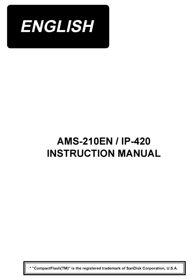 SanDisk AMS-210EN/IP-420 User manual