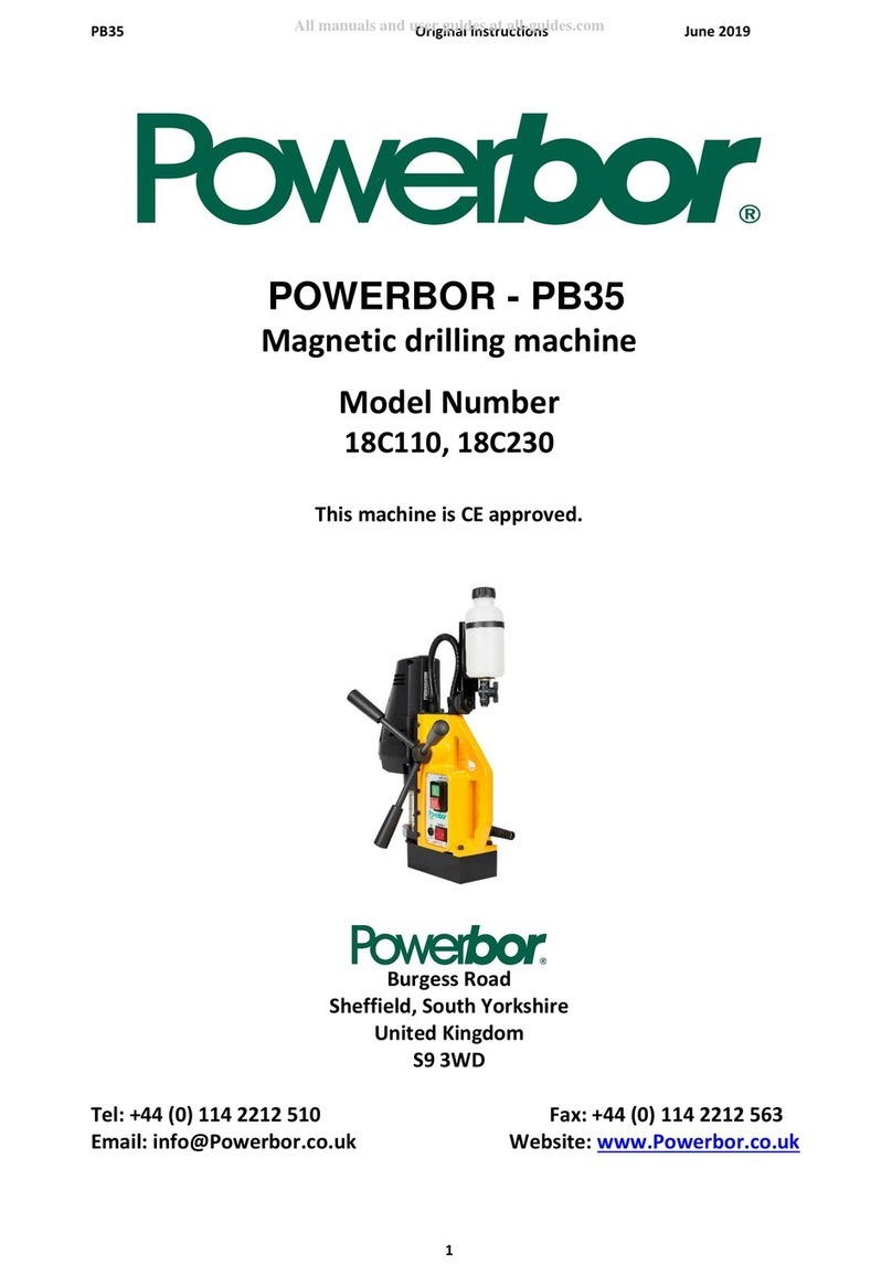 POWERBOR PB35 Original instructions