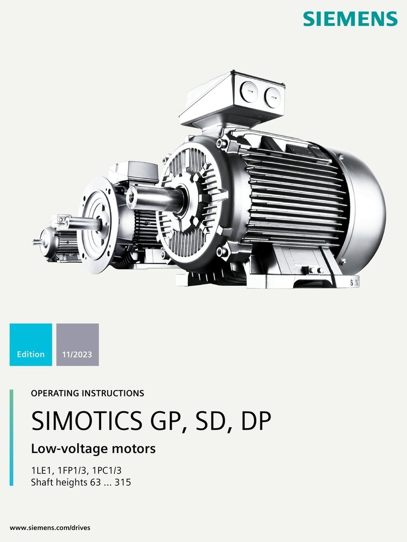 Siemens 1FP1/3 User manual
