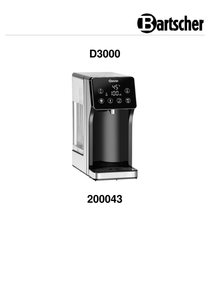Bartscher D3000 KTP-KL User manual