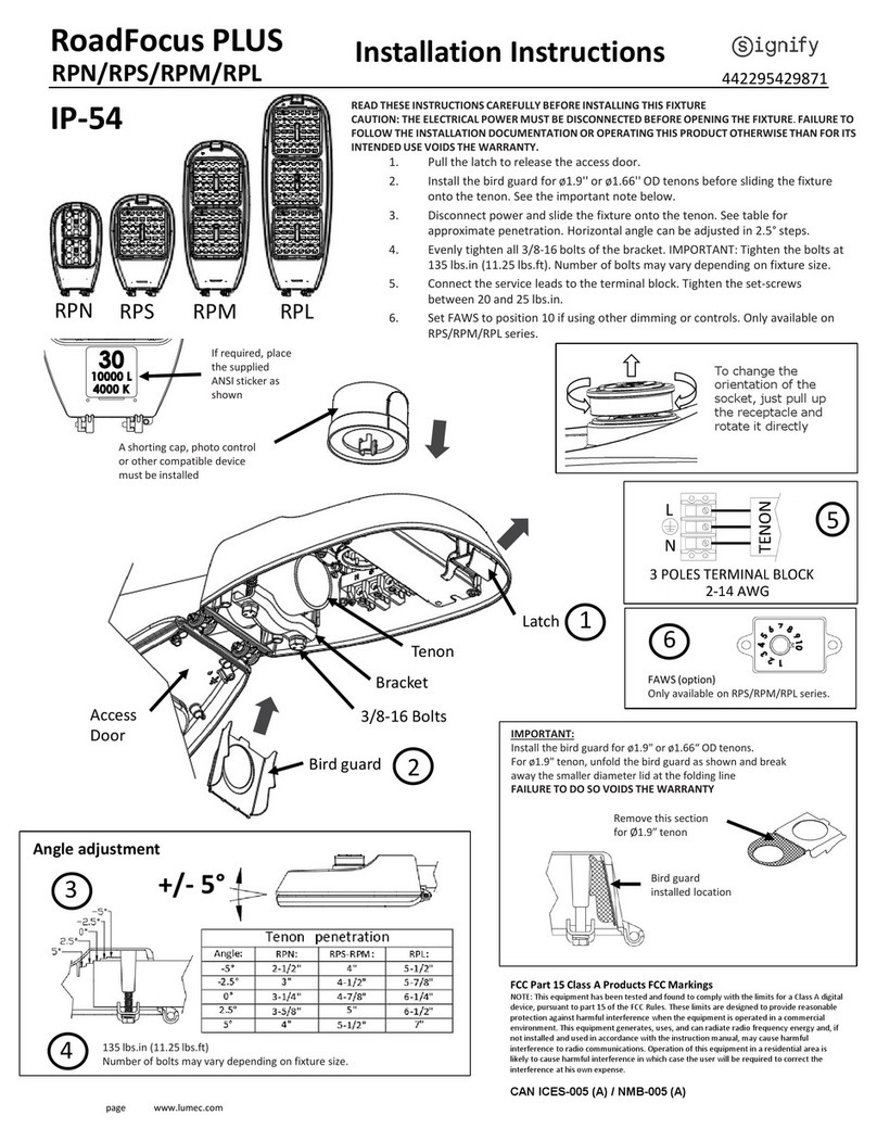 SIGNIFY RoadFocus PLUS User manual