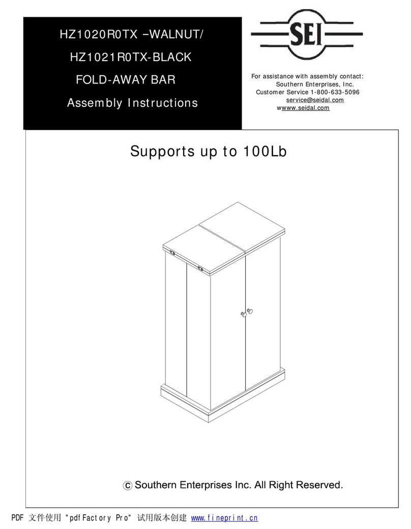 SEI HZ1021R0TX Assembly instructions