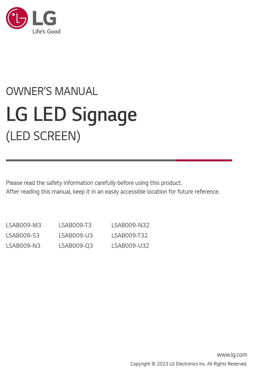 LG LSAB009-M3 User manual