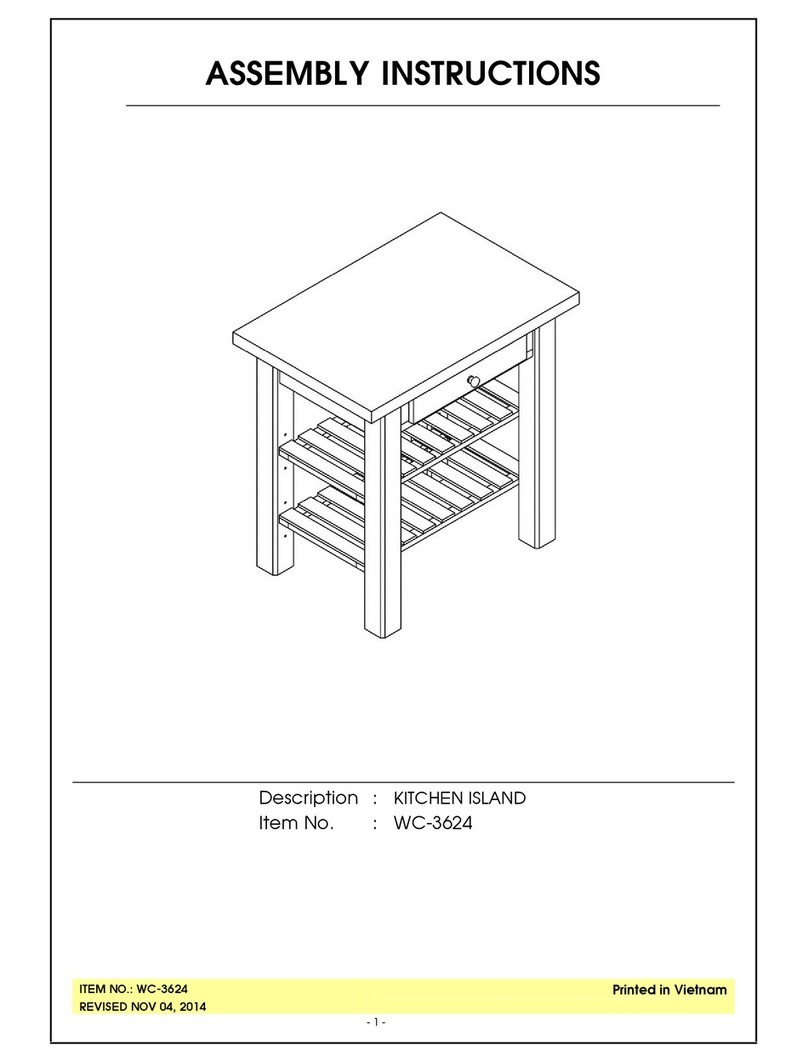Unfinished Furniture of Wilmington WC-3624 Assembly instructions Unfinished Furniture of Wilmington WC-3624 Assembly instructions