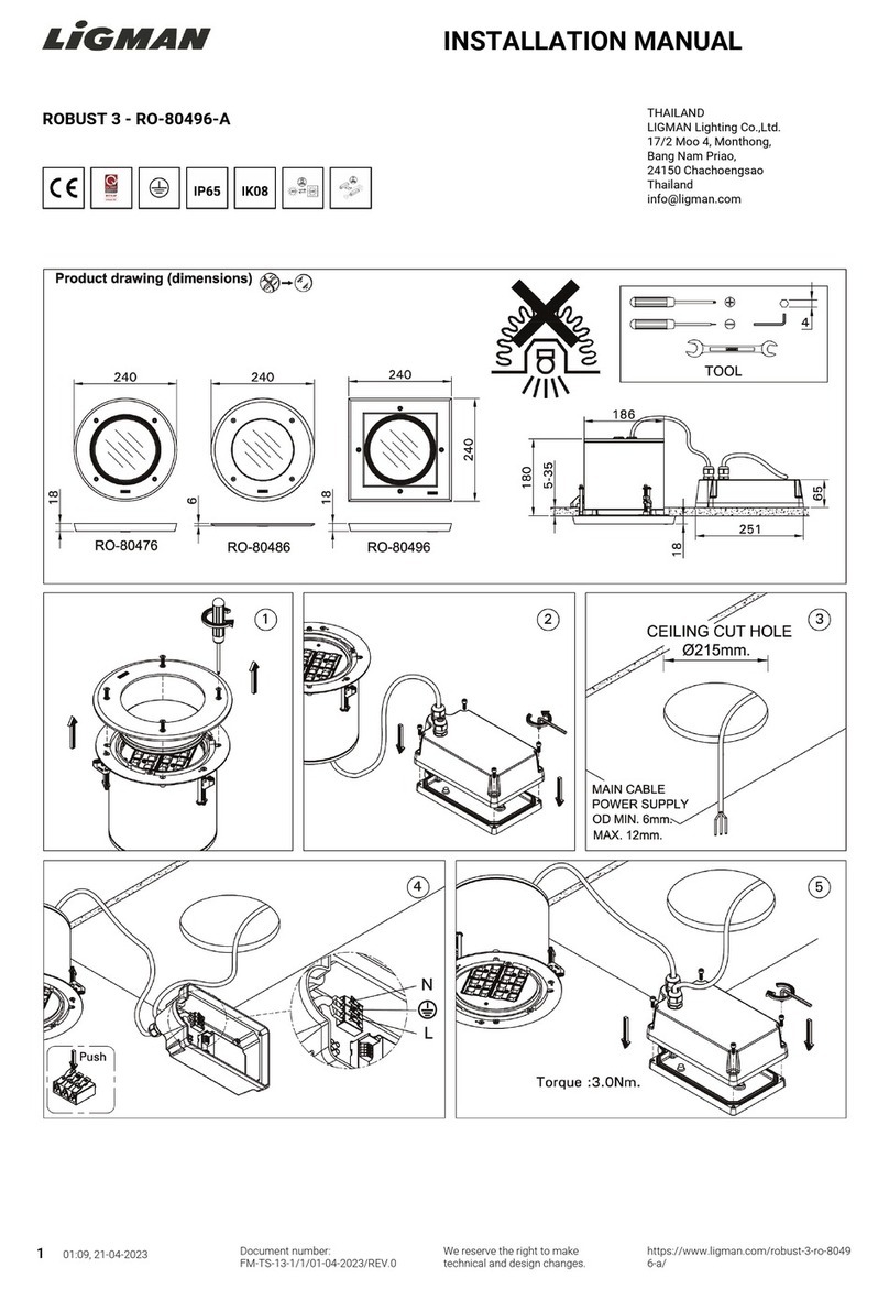 LIGMAN RO-80496-A User manual